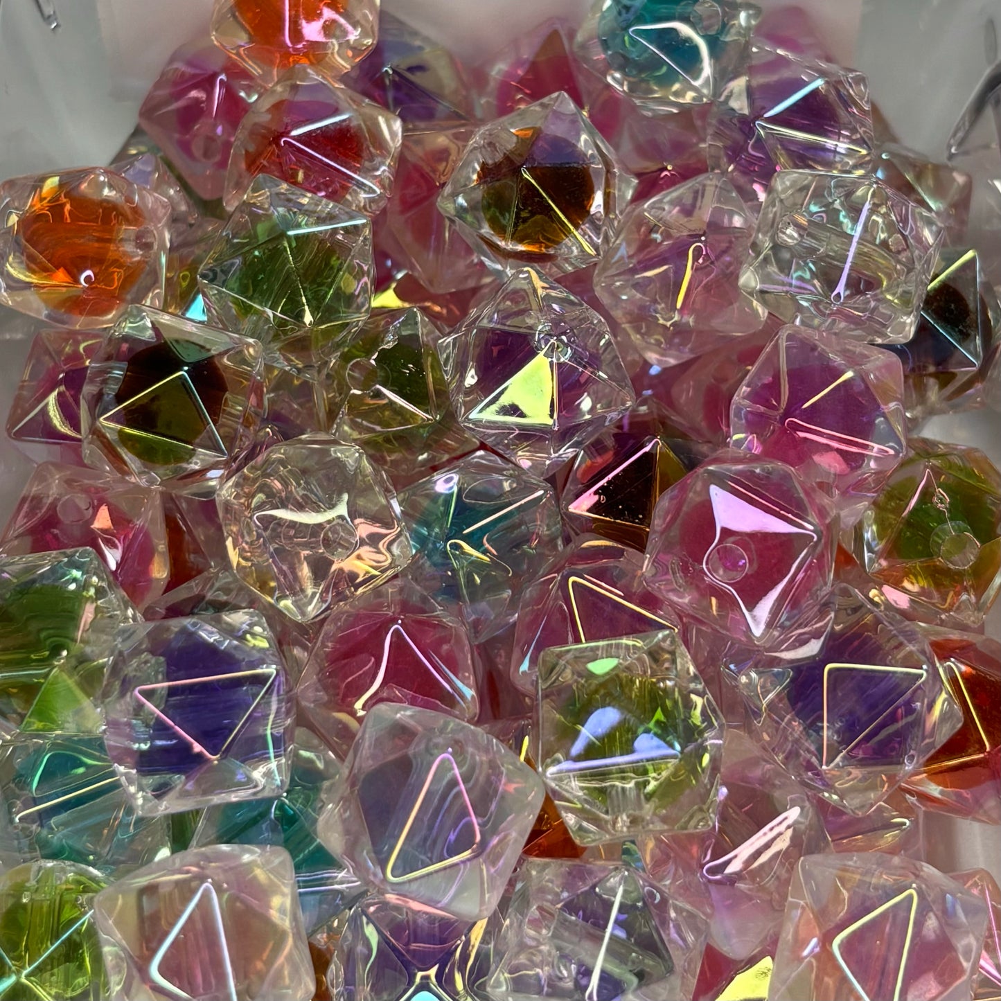 Double Layered Irregular Beads 16mm