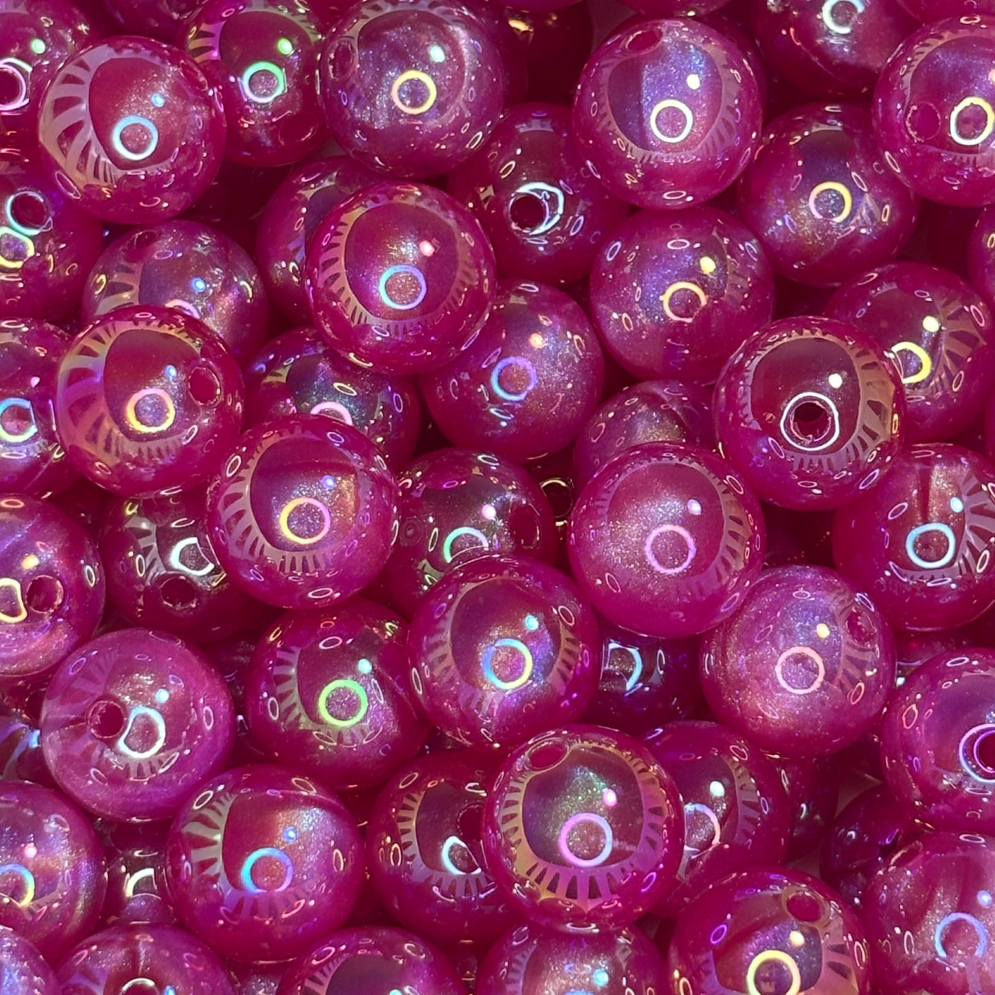 Hot Pink Beads