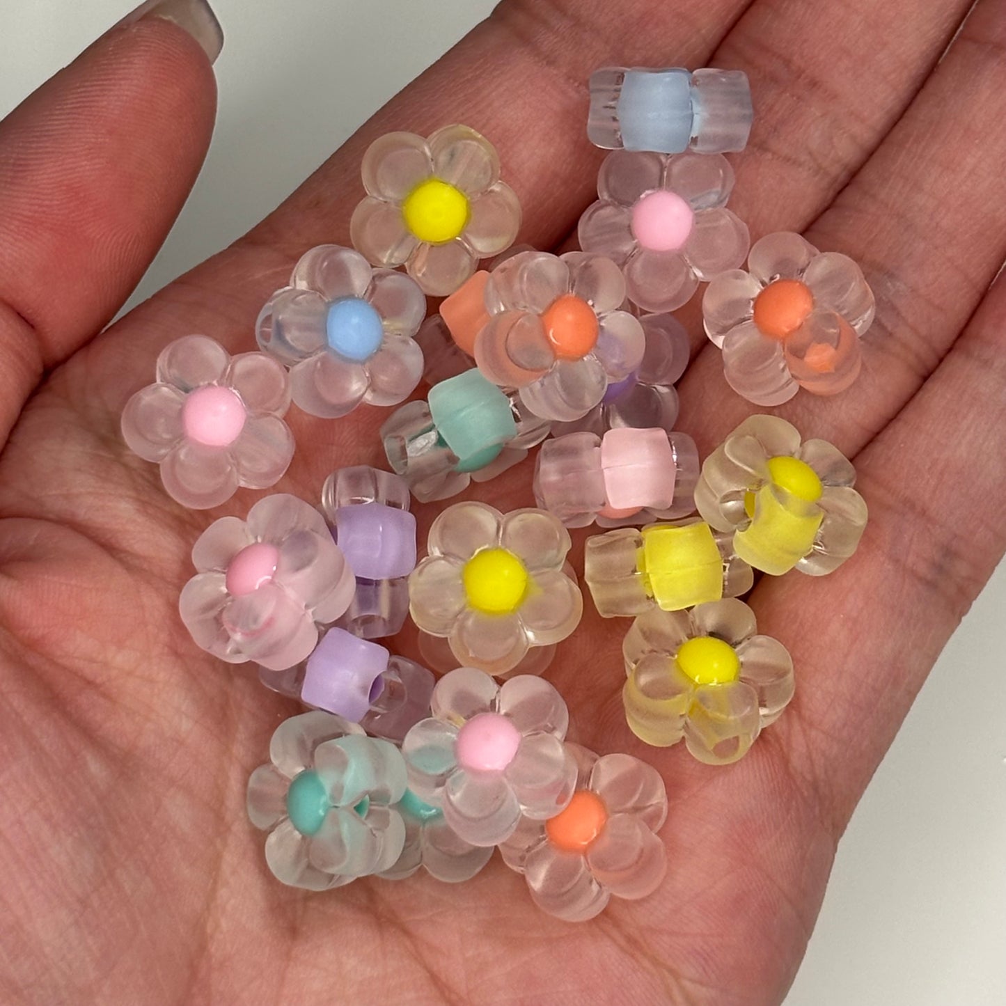 Mini Frosted Flowers