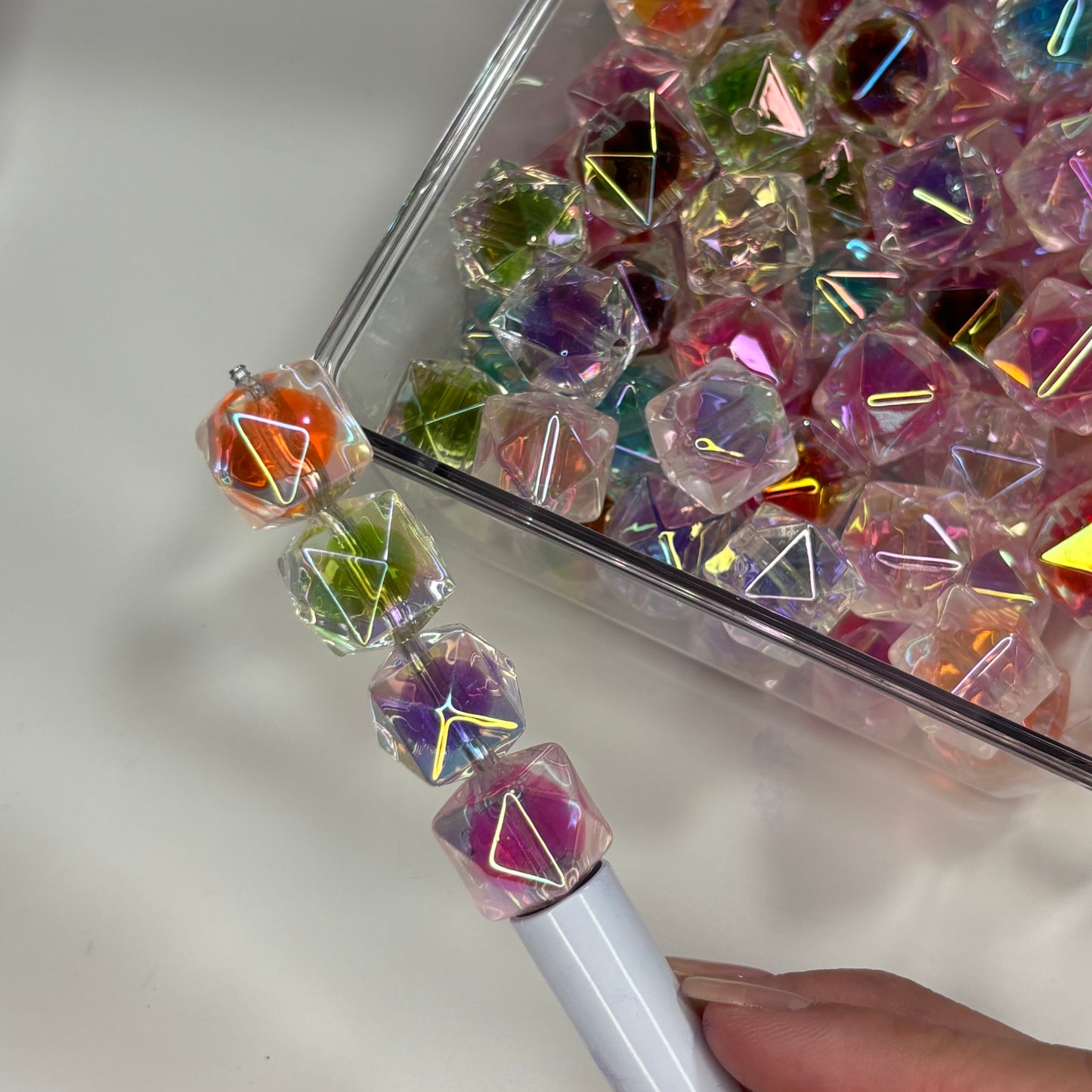 Double Layered Irregular Beads 16mm