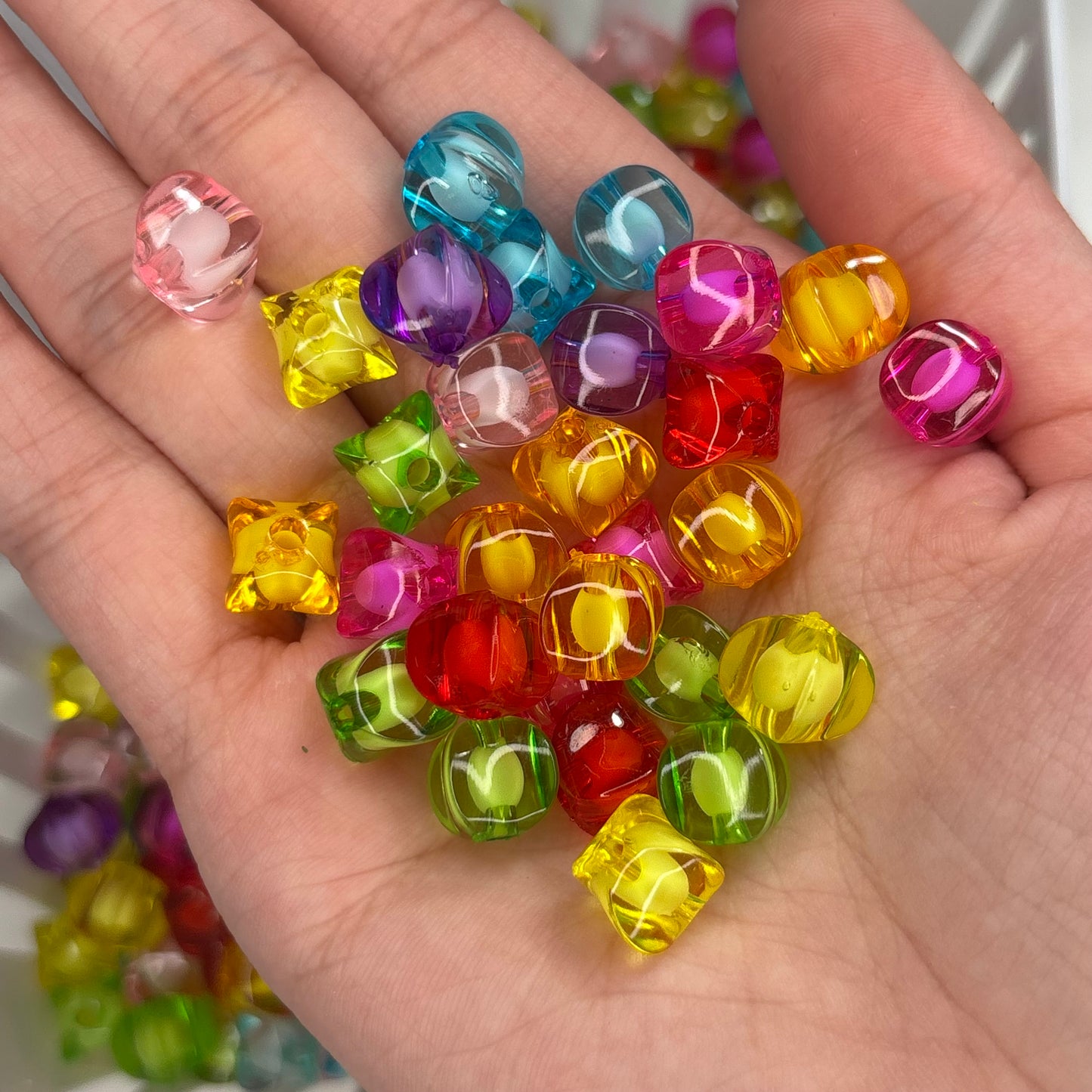 Small Double Layer Colorful Mix