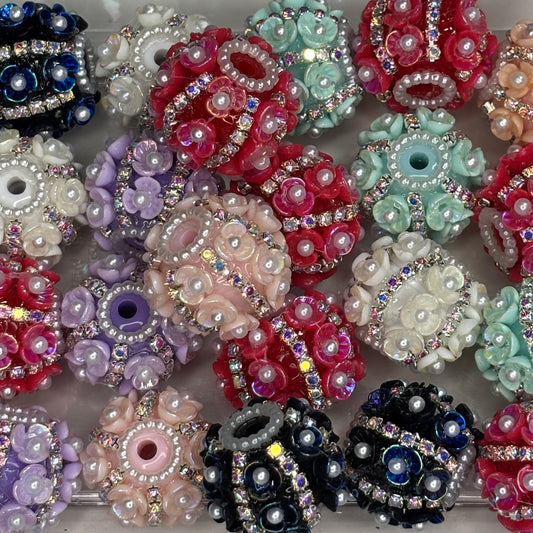 Fancy Rhinestone Flowers